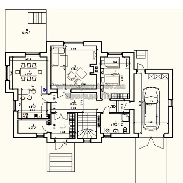 План 1го этажа