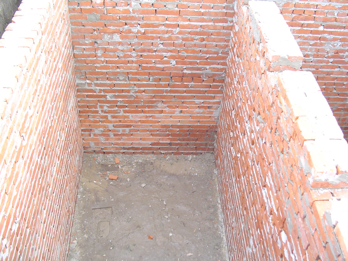 Cottage construction stages