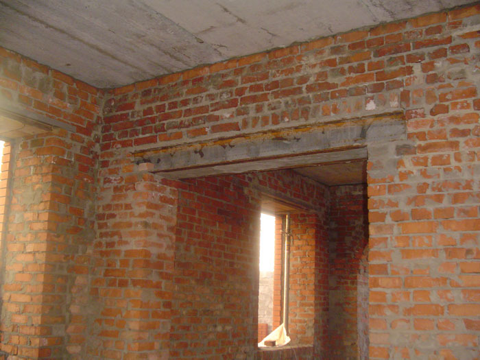 Cottage construction stages
