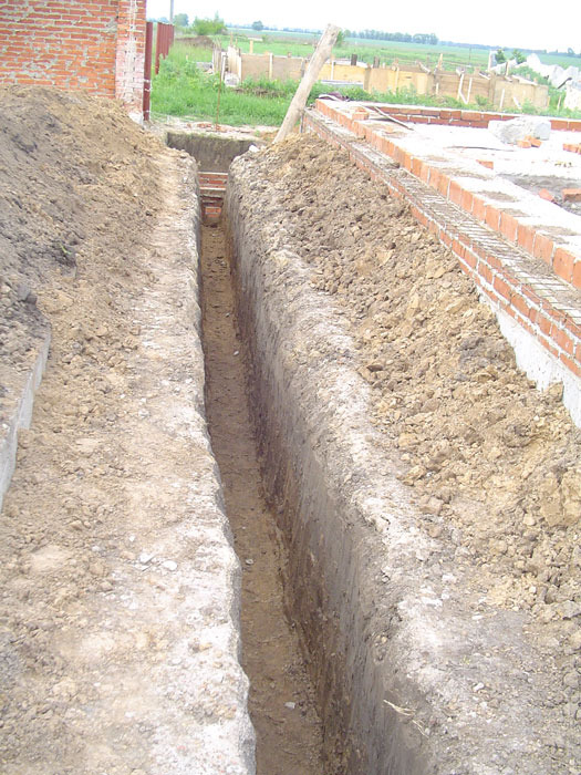 Cottage construction stages