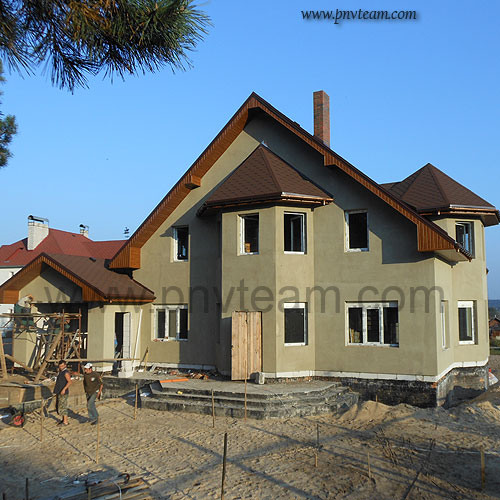 Фасадные работы, кровля