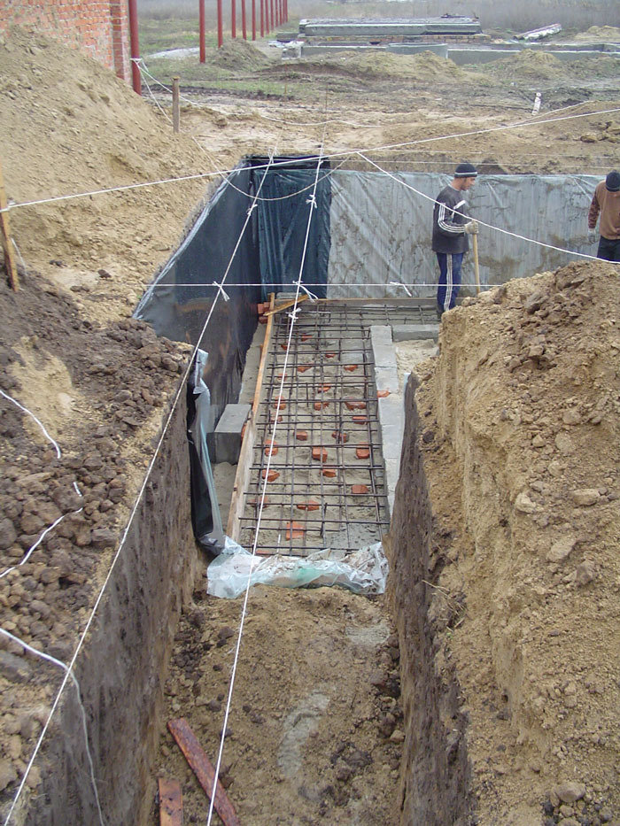 Cottage construction stages