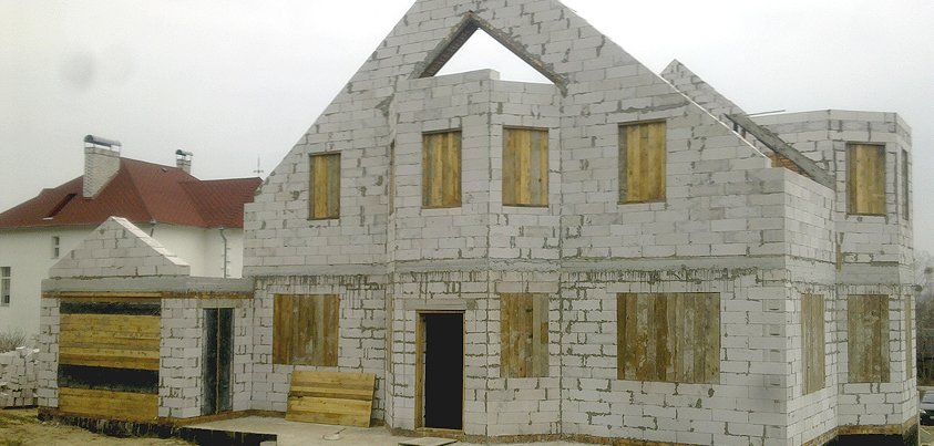Будівництво будинку з газоблоку